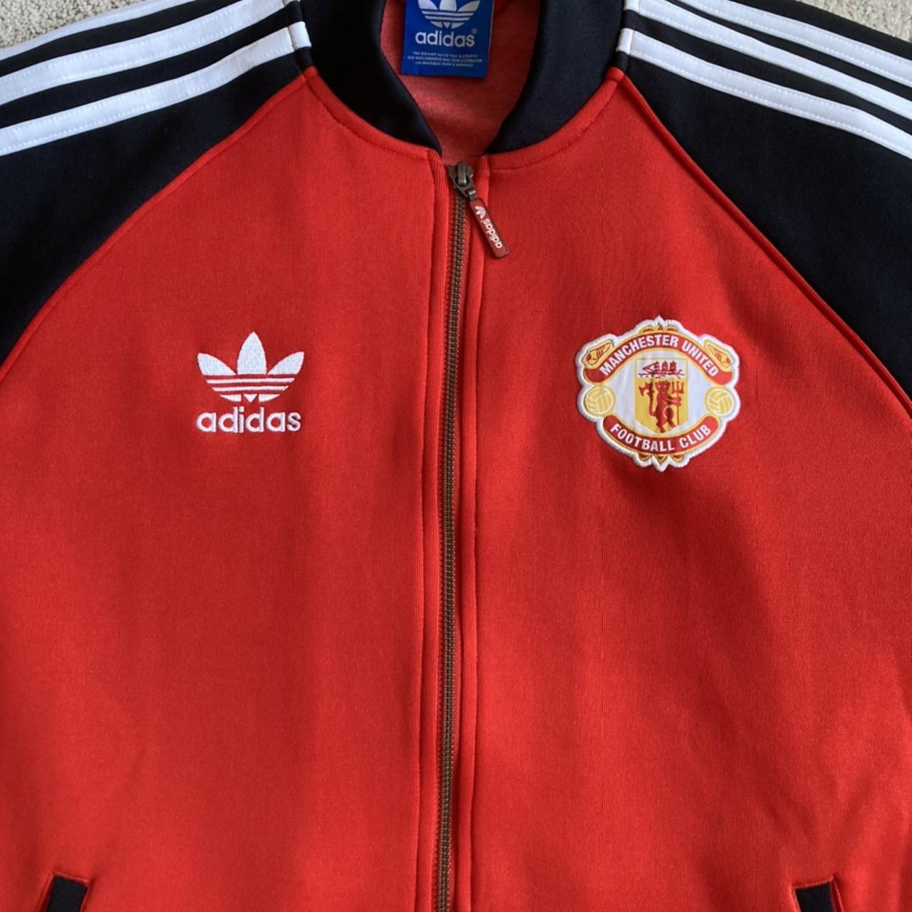 Vintage 90s Adidas Originals Manchester United - Depop