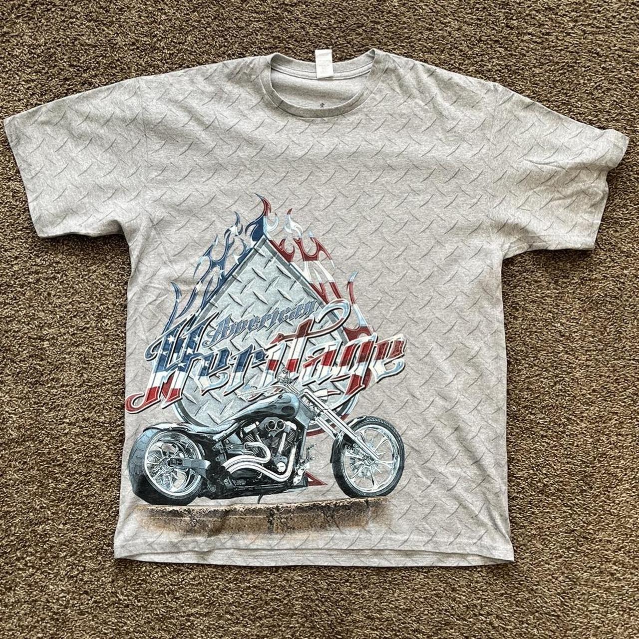 American Heritage Textiles Men's Grey T-shirt