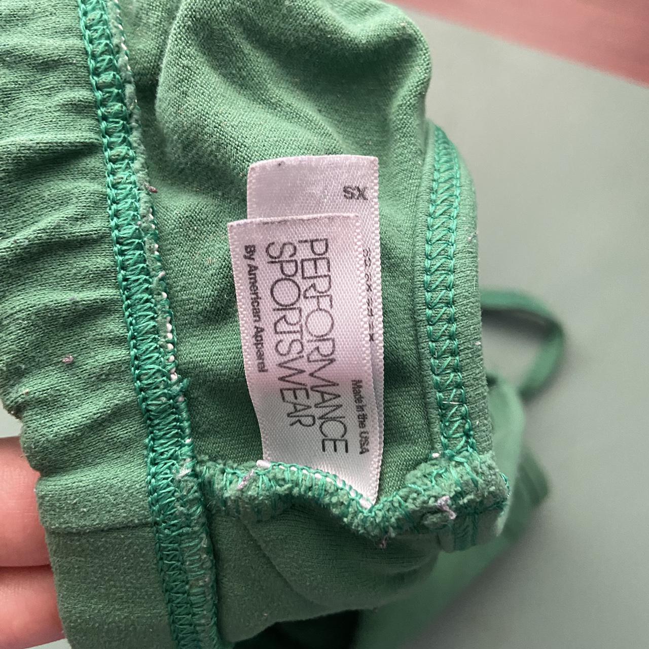 American Apparel Women's Green Bandeaus | Depop