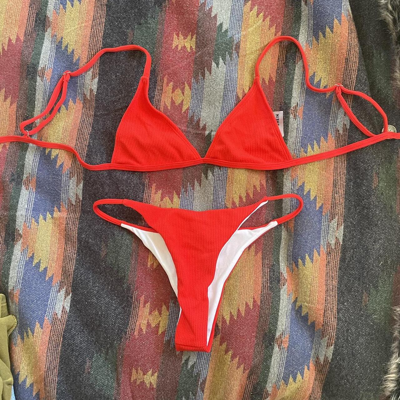 SHEIN Women's Bikinisandtankinisets Depop