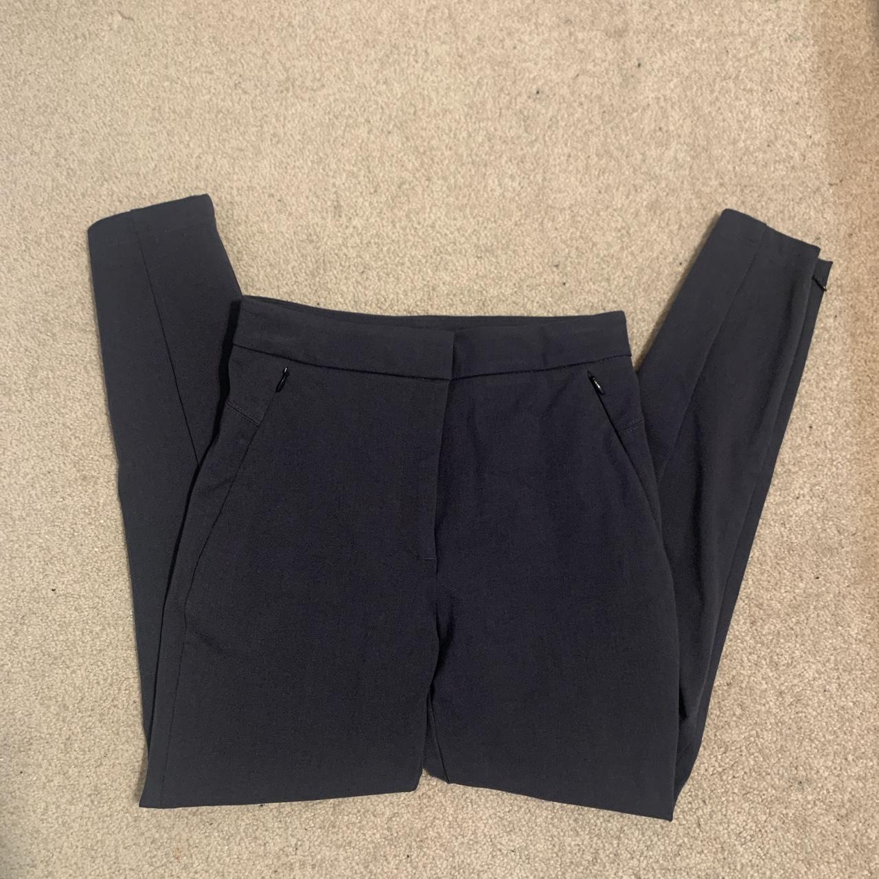 Marks & Spencer Women's Grey Trousers | Depop