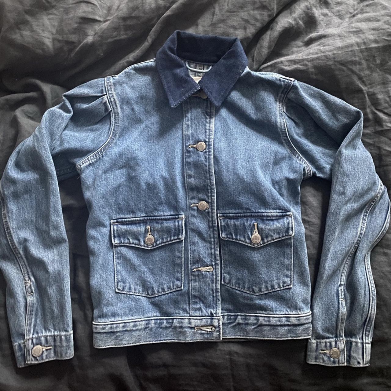 Denim field jacket xsmall Shown on model who is... - Depop