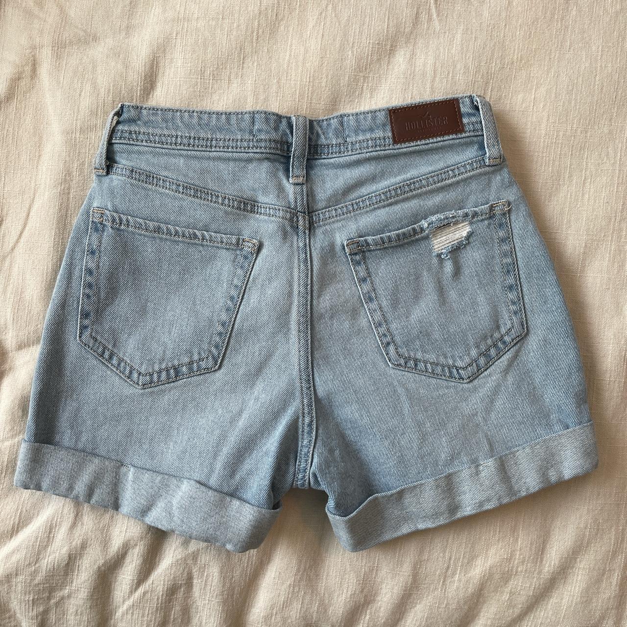 Hollister Ultra High-Rise Denim Shorts perfect for... - Depop