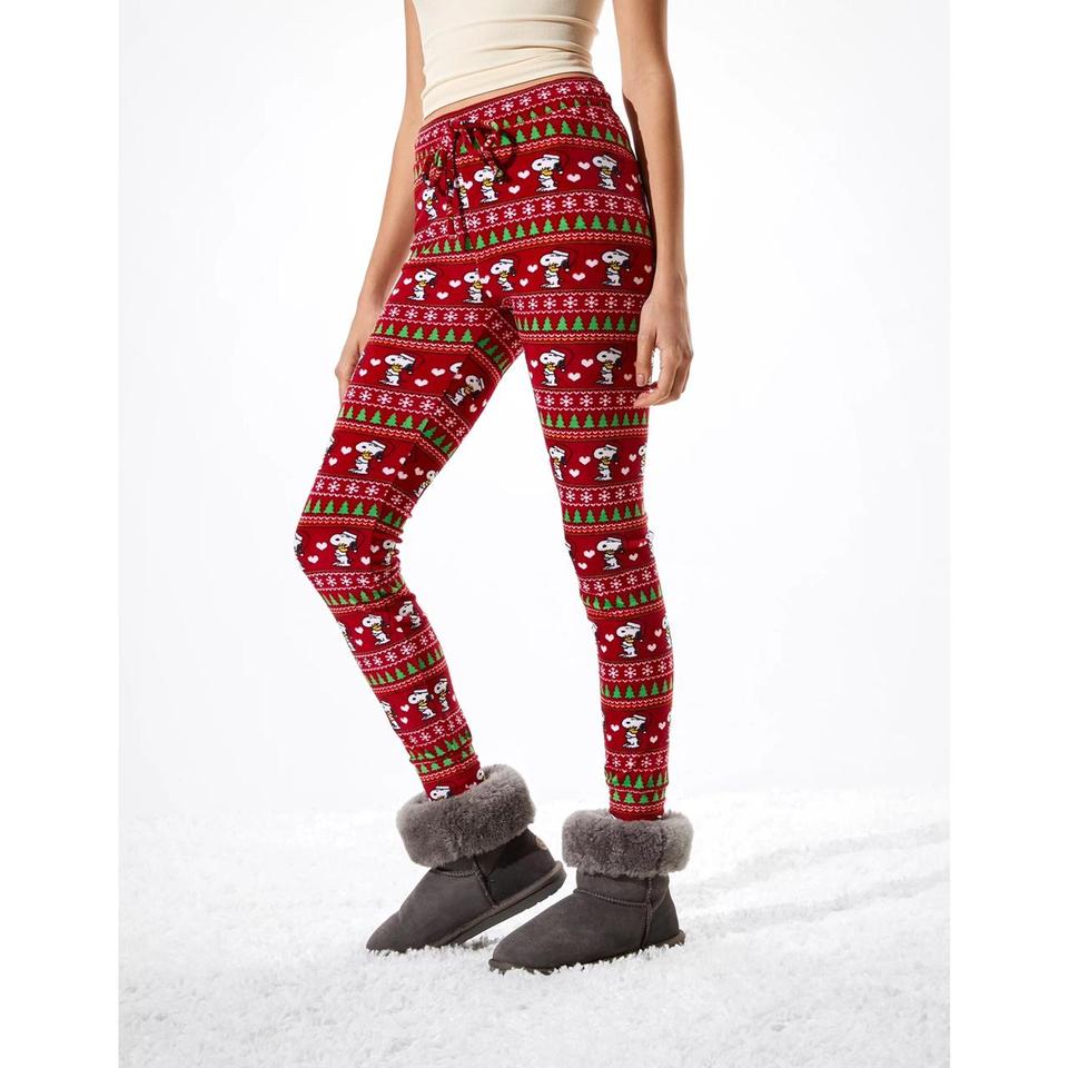 Holiday Snoopy Legging Pants 🎄❤️ -✨Depop Payments - Depop