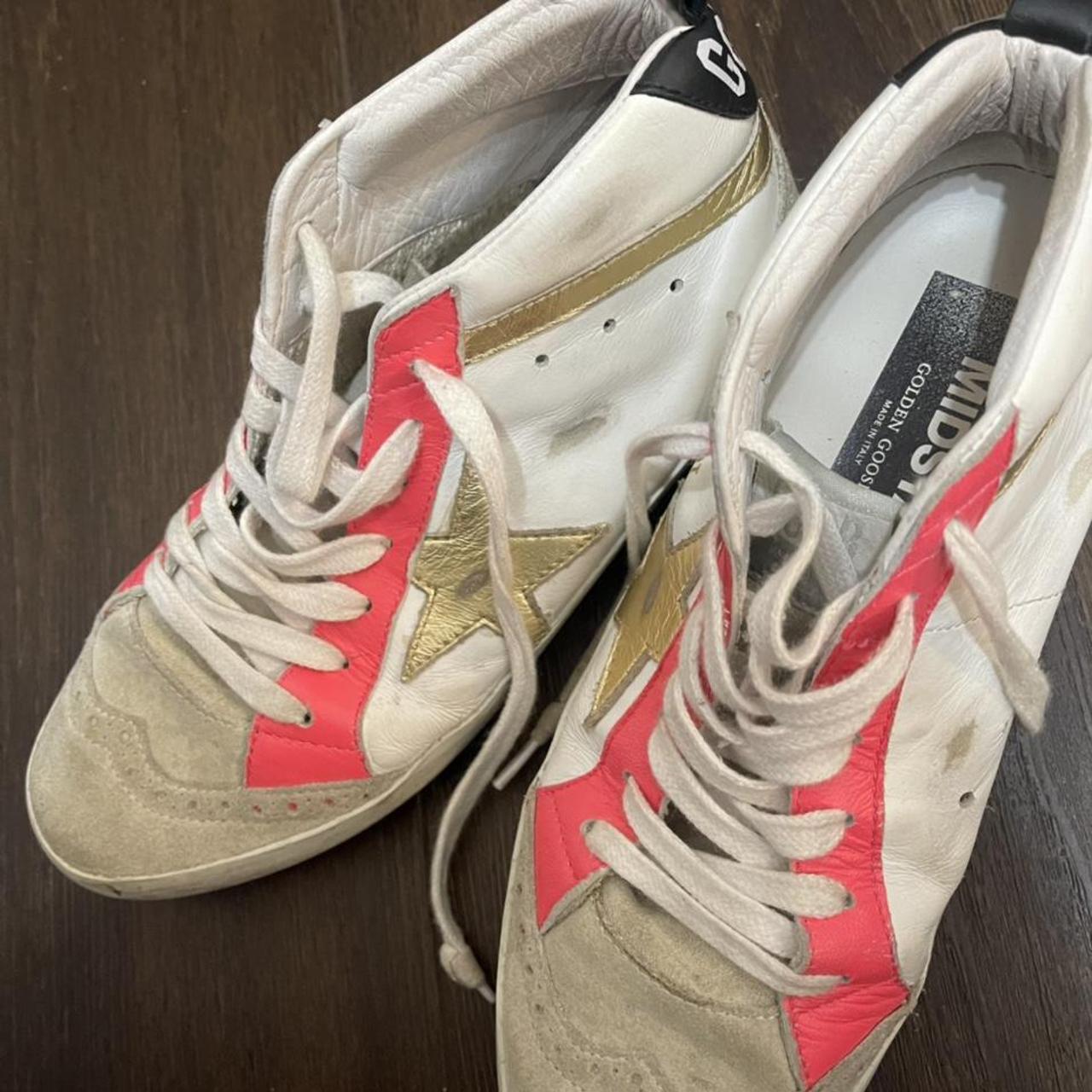 Golden goose hot sale heart sneakers