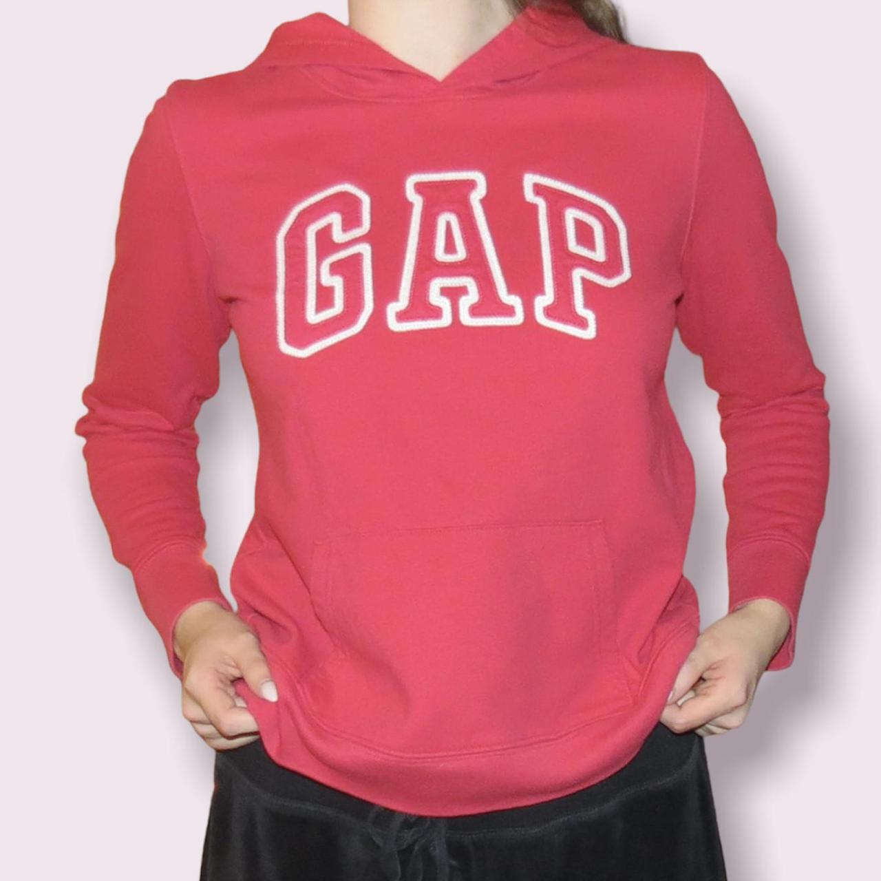 Y2k Pink GAP hoodie!! Size extra small perfect... Depop