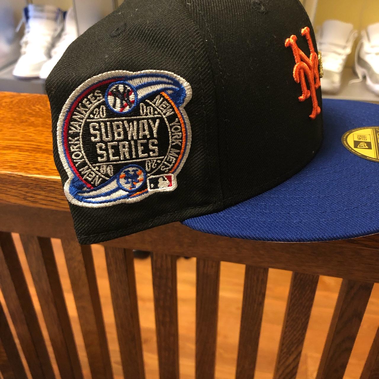 Rare! New York Mets x New York Yankees pink brim - Depop