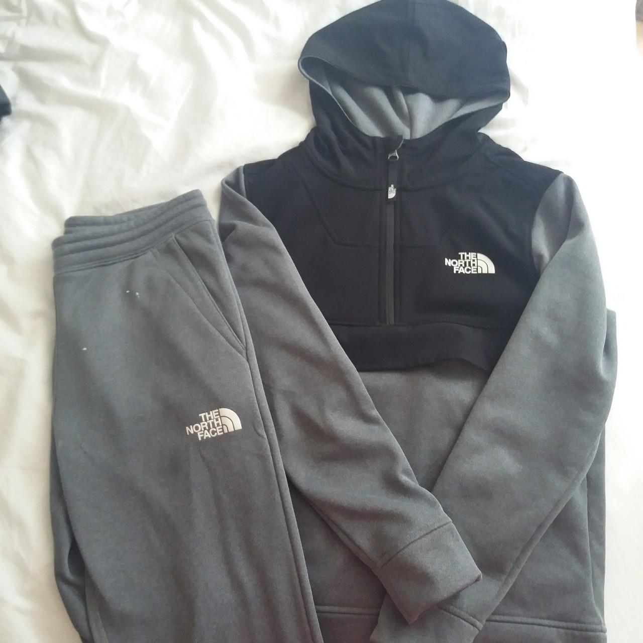 North face tracksuits junior sale