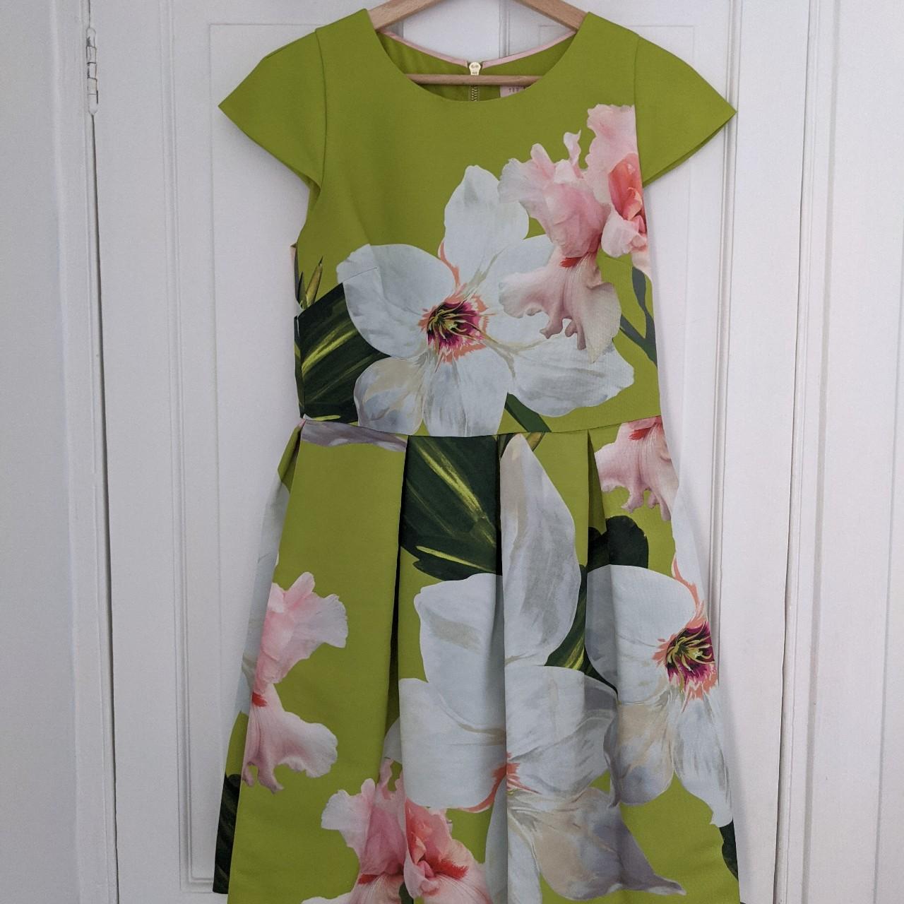 Ted baker floral skater on sale dress