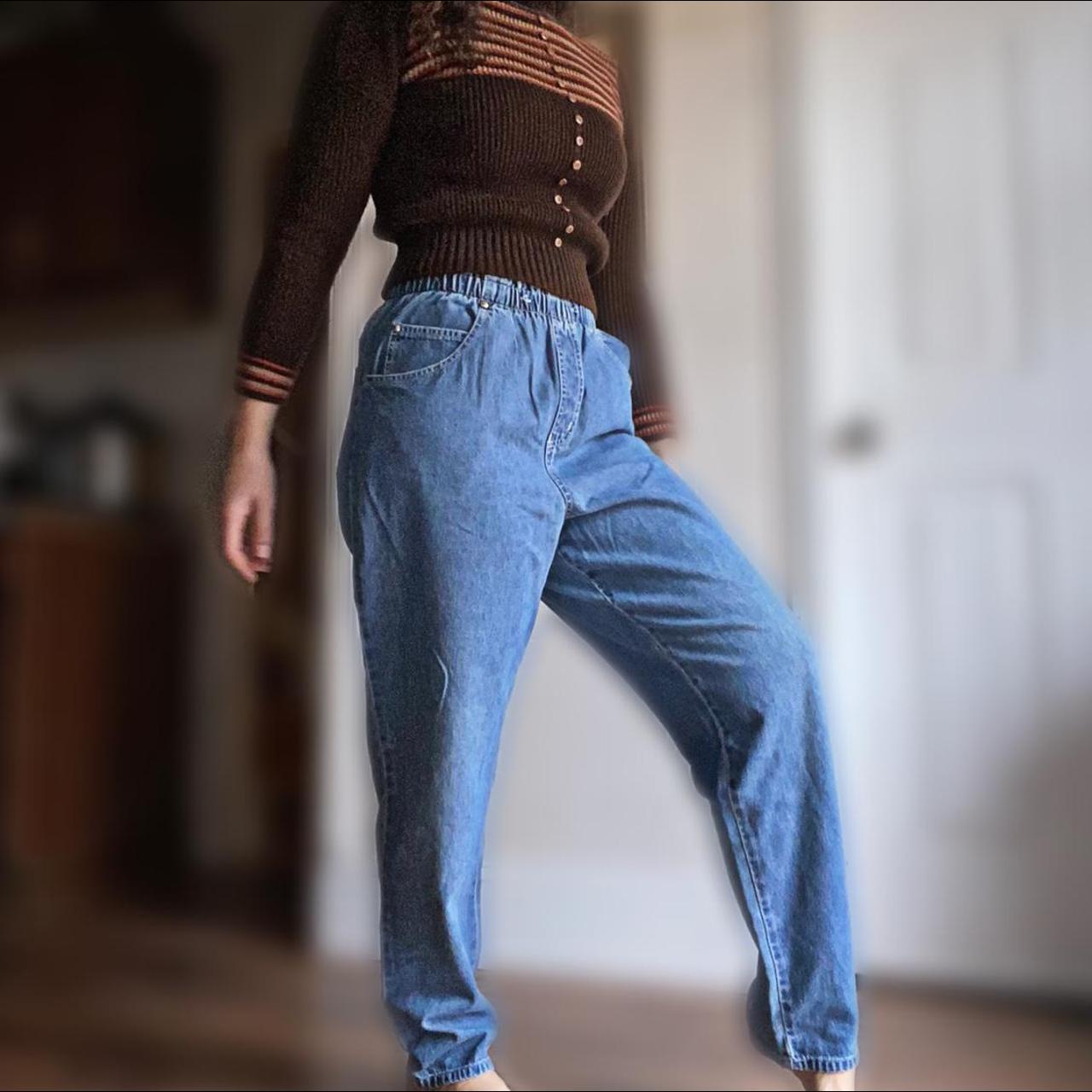Vintage 90s mom jeans high rise waisted tapered Depop