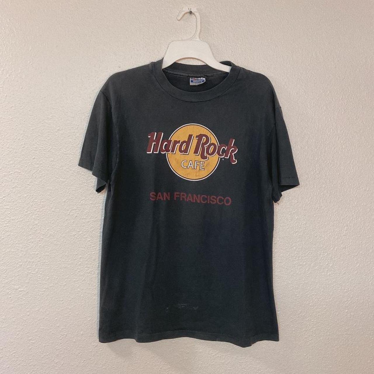 Hard Rock Cafe San Francisco t shirt good condition... - Depop