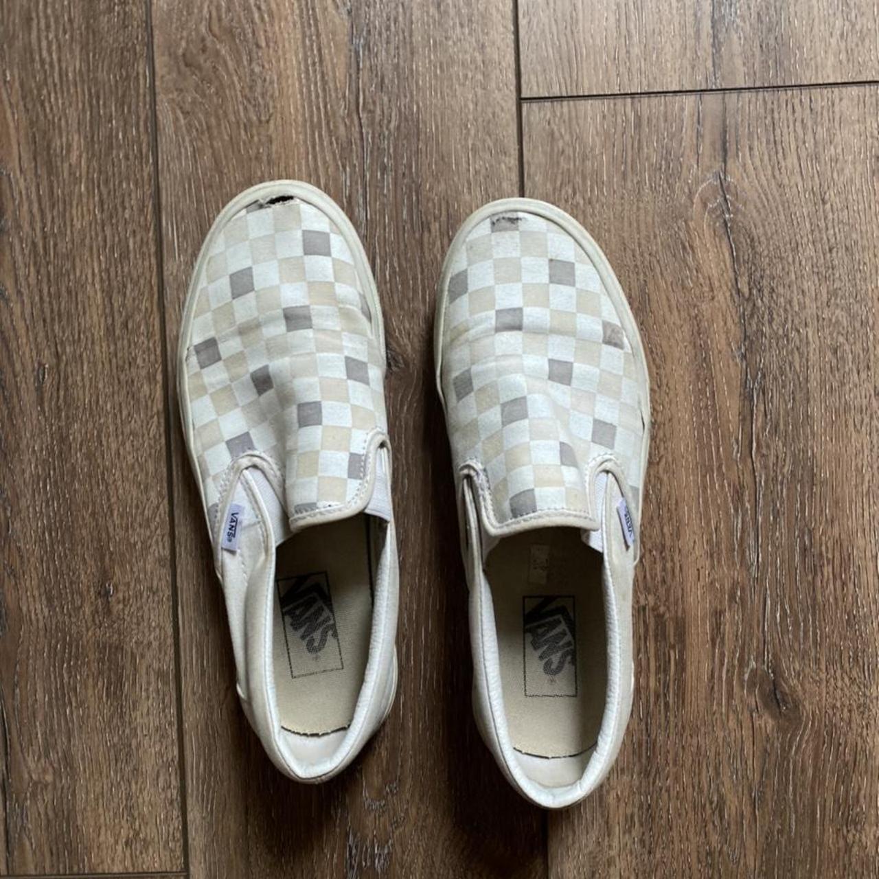 checkered vans size 9 womens