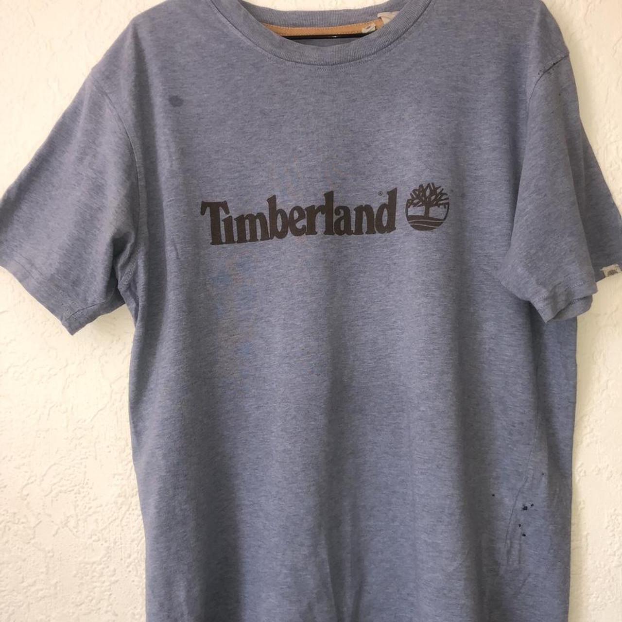 Vintage Timerland T-shirt does have some wear on the... - Depop