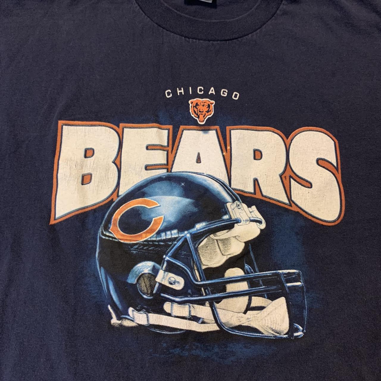 Vintage Chicago bears, nfl brand long sleeve... - Depop