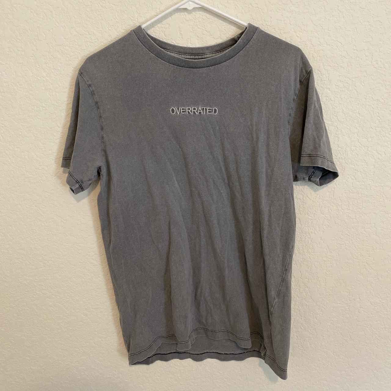 PacSun Men's Grey T-shirt | Depop