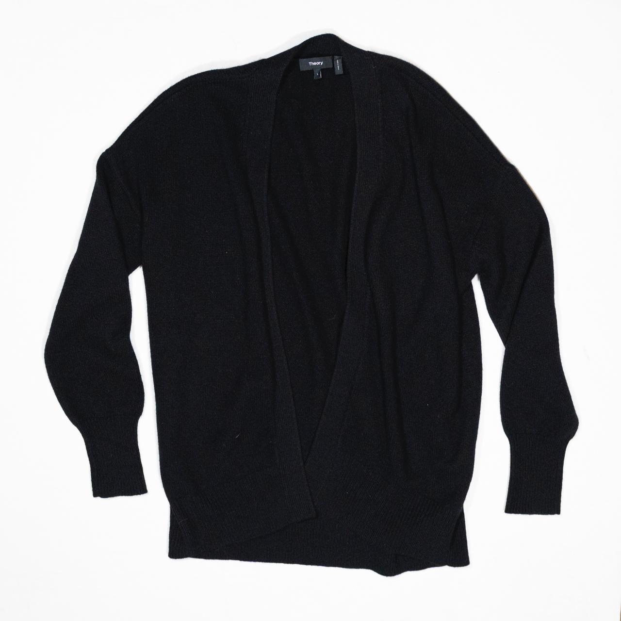 Theory 100% Cashmere Soft Knit Stretch Oversize Open... - Depop