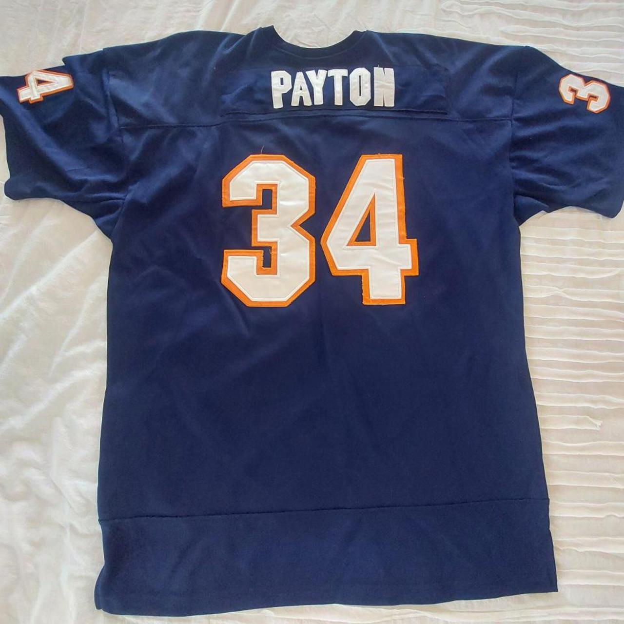 NFL Throwback Chicago Bears #34 Walter Payton Jersey - Depop