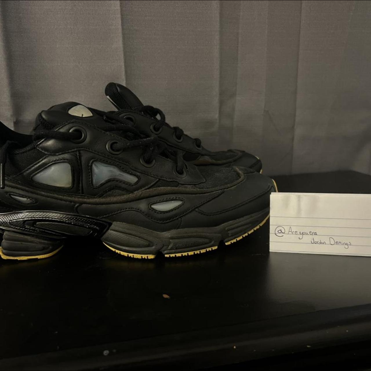 Raf Simons Men's Black and Yellow Trainers | Depop