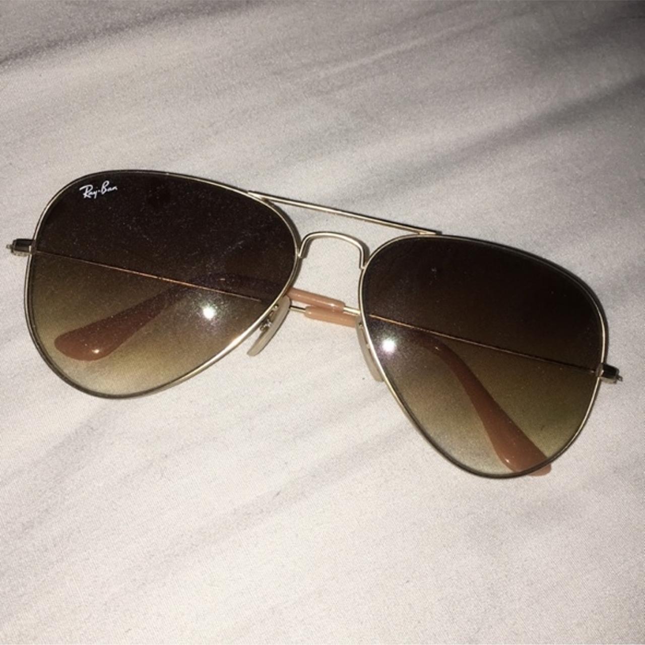 womens gold ray bans