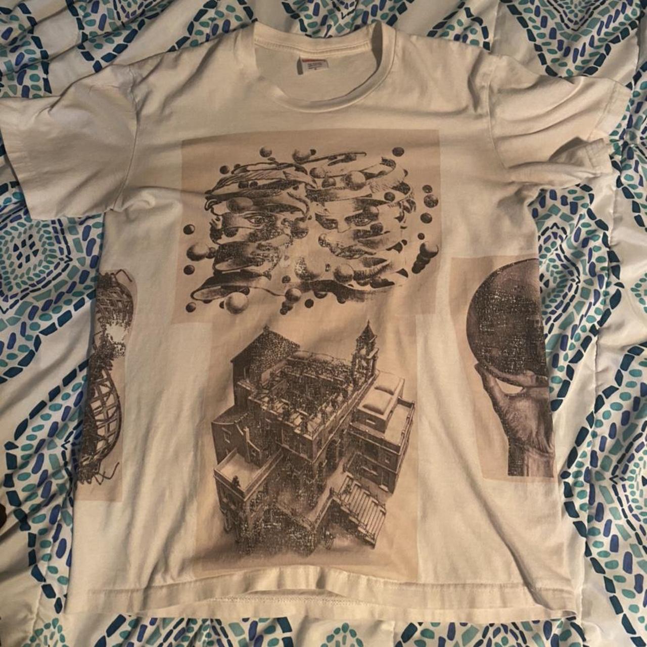 Supreme MC Escher tee Designer supreme streetwear Depop