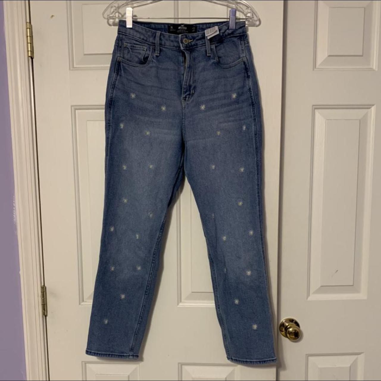 hollister daisy mom jeans