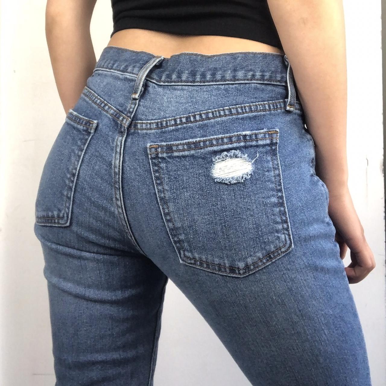 GAP jeans. Low-mid rise Waist: 28 inches Inseam: 25... - Depop