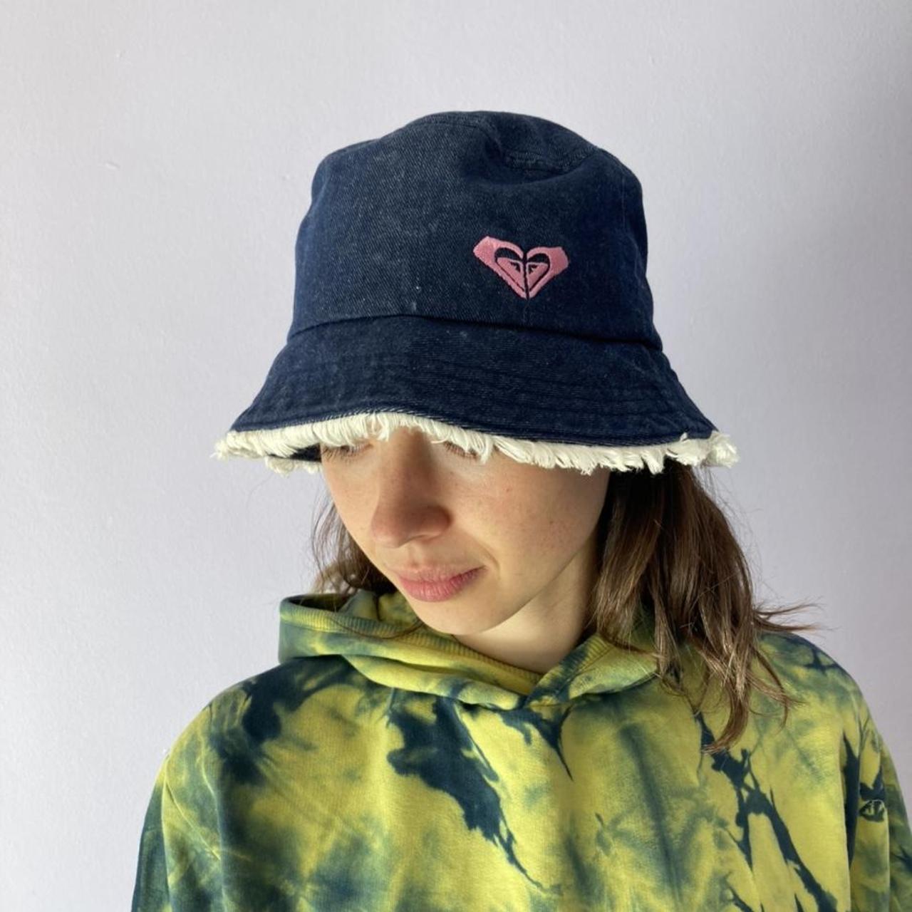Roxy Women's Navy Hat | Depop