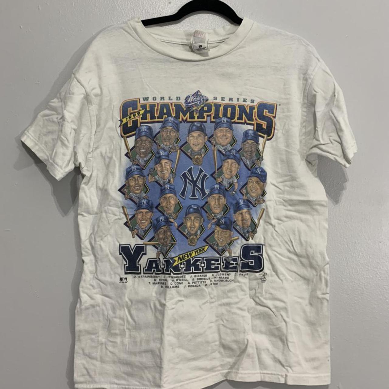 Vintage New York Yankees 1999 World Series Champions - Depop