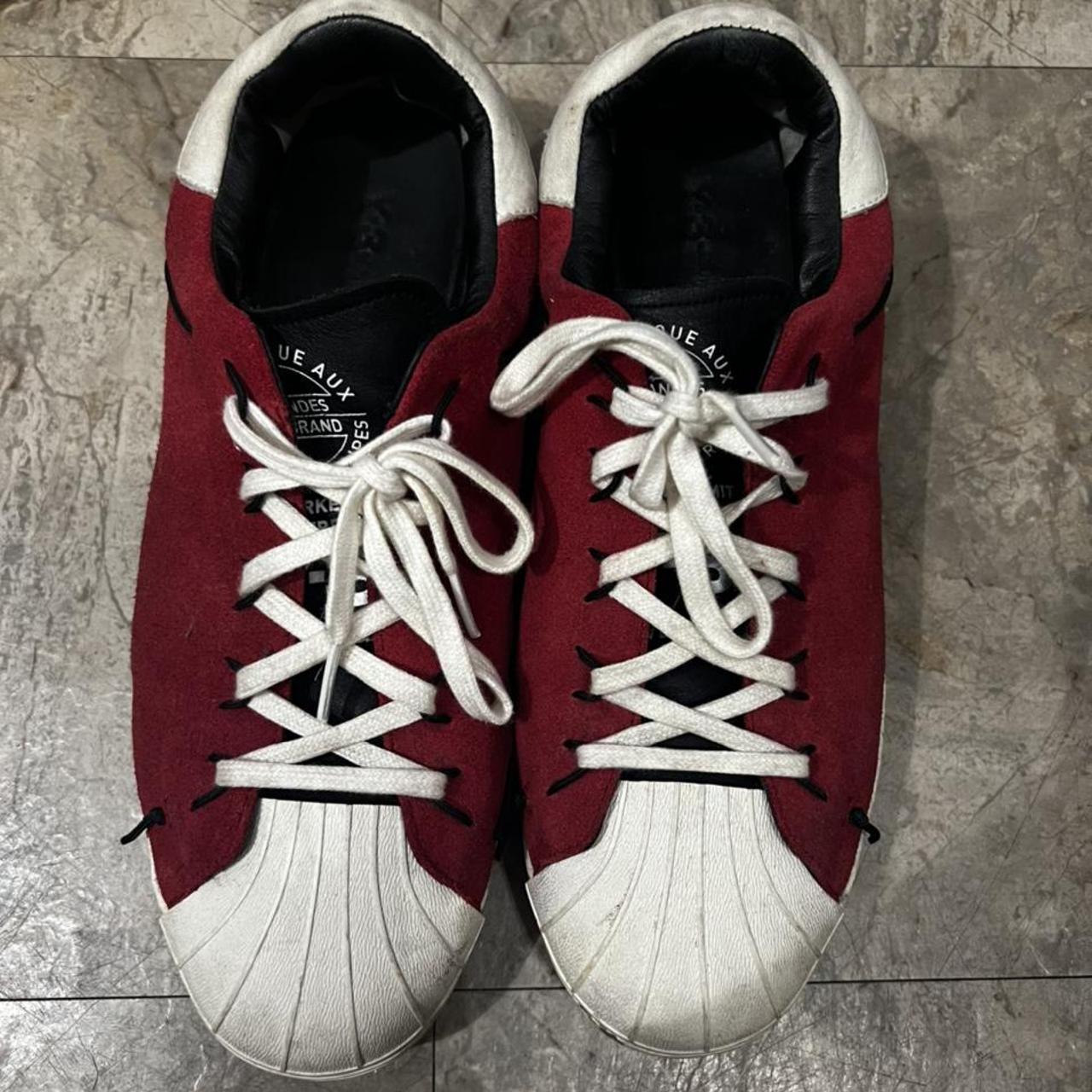 Adidas Y-3 Super Knot Yohji Yamamoto Suede Red - Depop