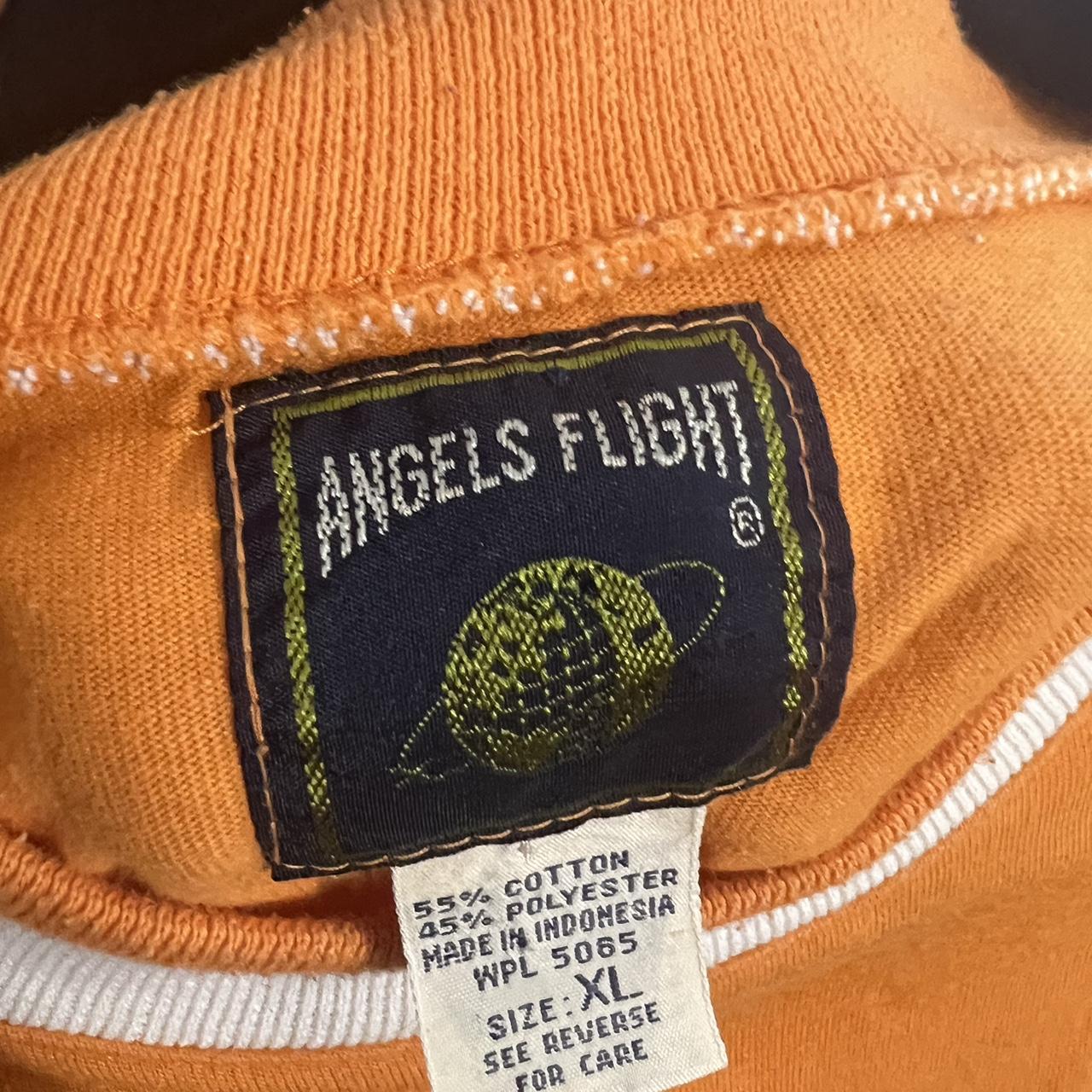 Vintage Nike baseball jersey in orange. From 1999. - Depop