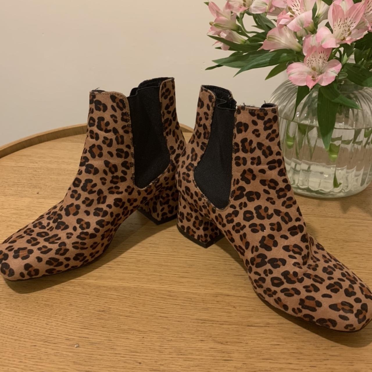 primark leopard boots