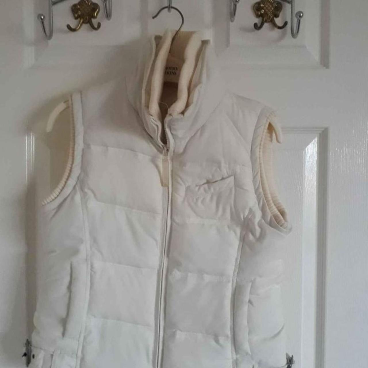 2X NEXT CHILDREN'S CREAM GILETS (1112 YEARS) Depop