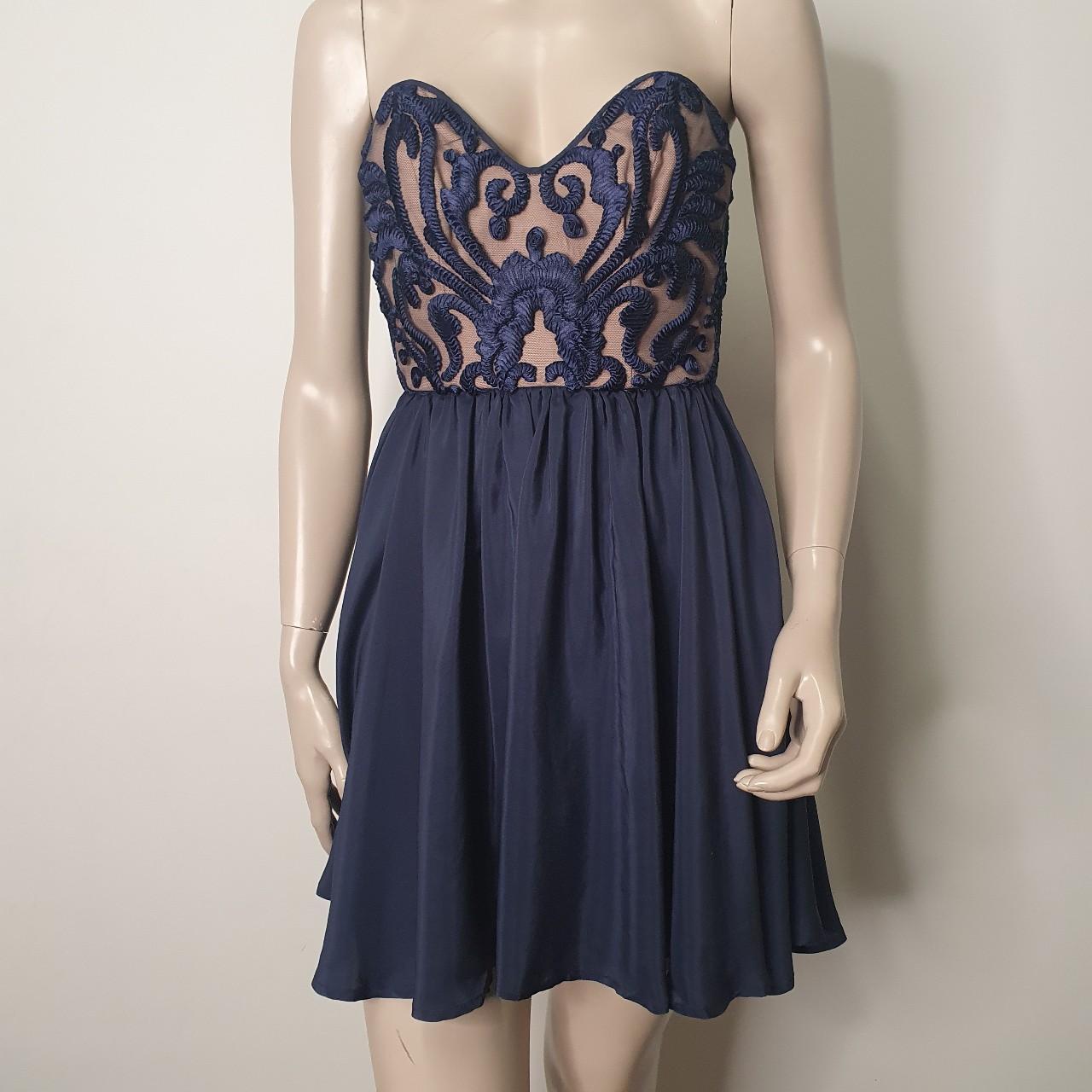 Alice mccall navy outlet dress