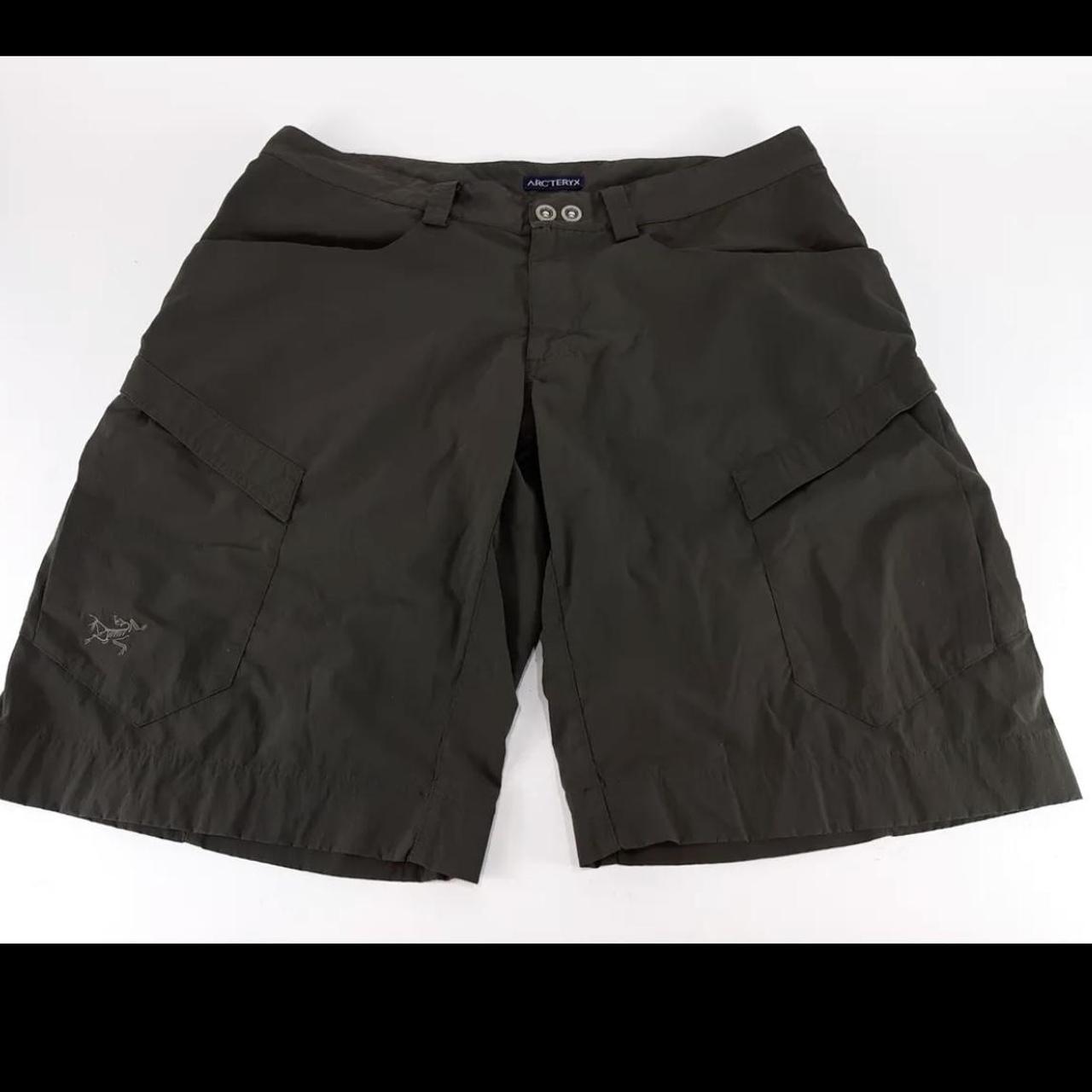 Arcteryx cargo hiking shorts dark gray Depop
