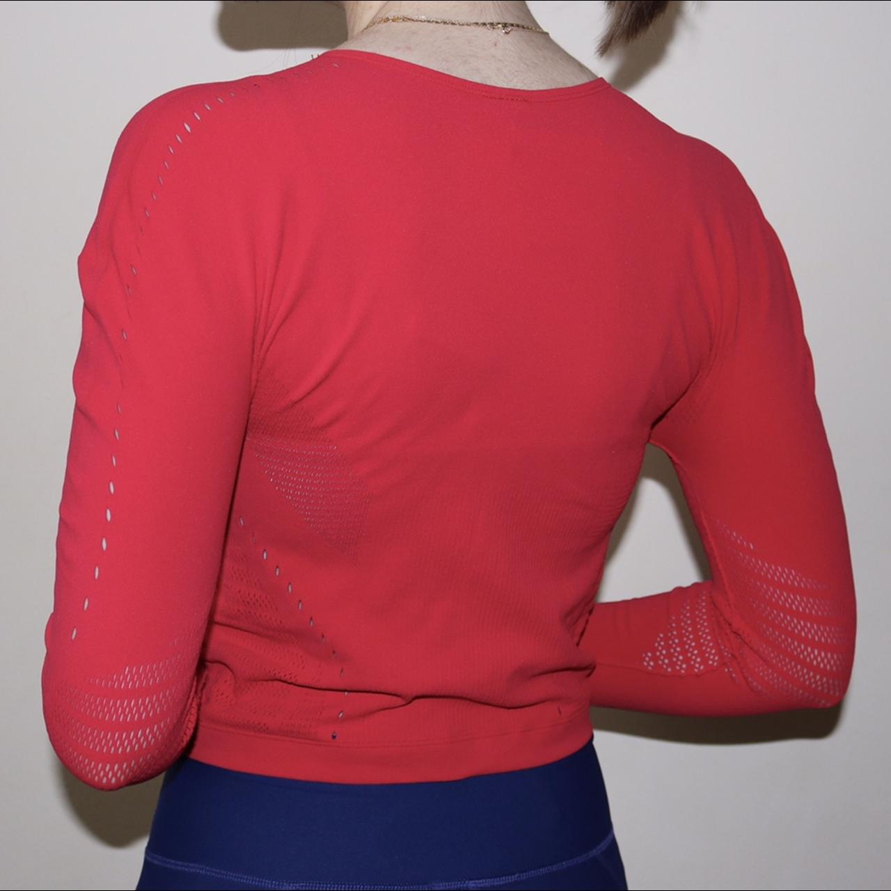 Red Compression Shirt brand new size m/68 on... Depop