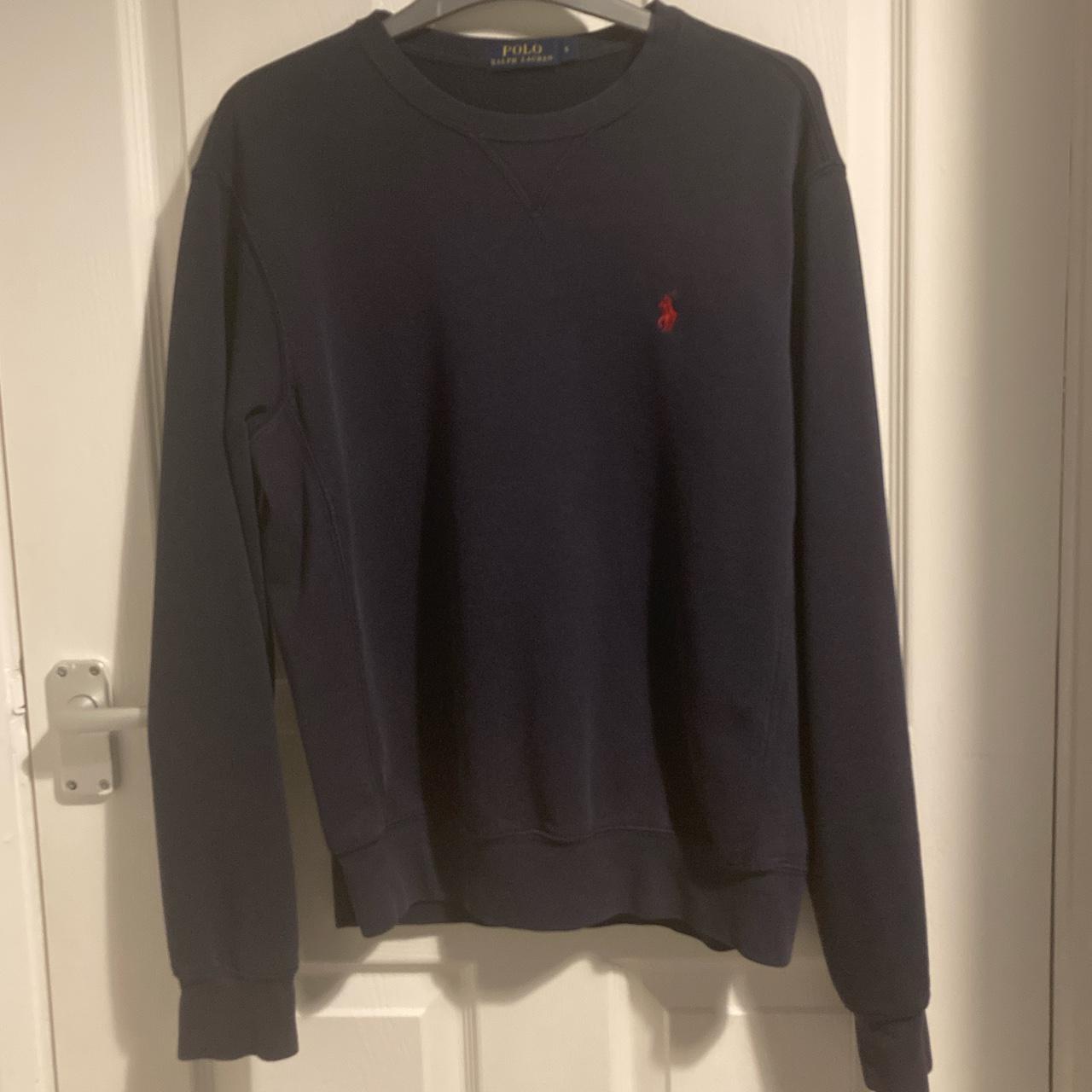 Ralph Lauren Jumper Navy blue Size:... - Depop