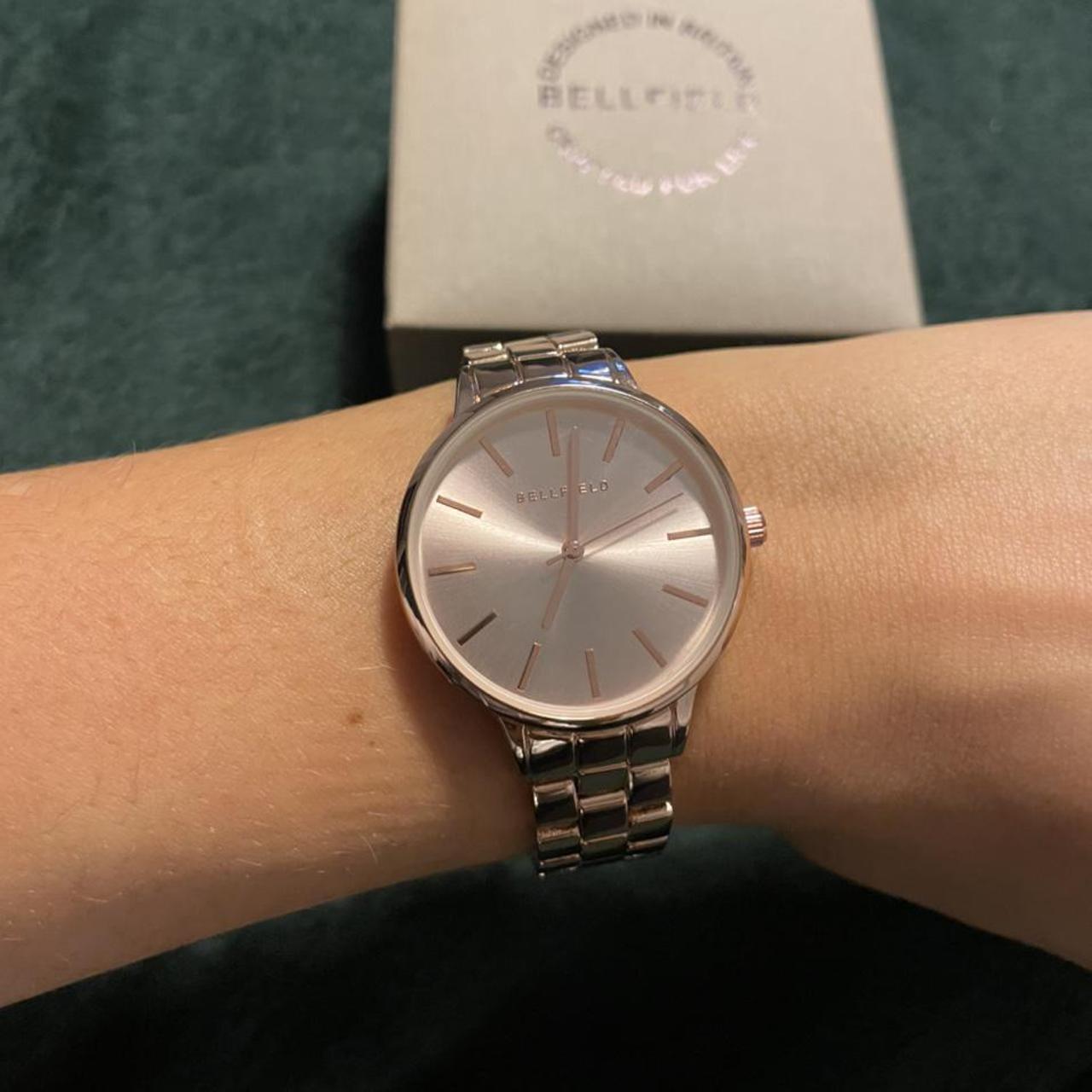 bellfield watch rose gold