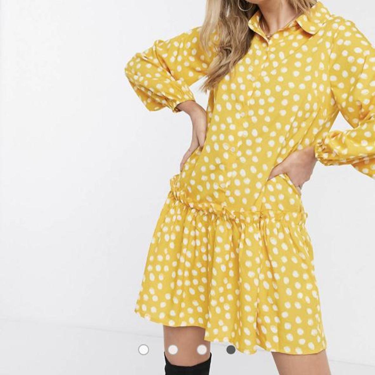 qed london polka dot dress