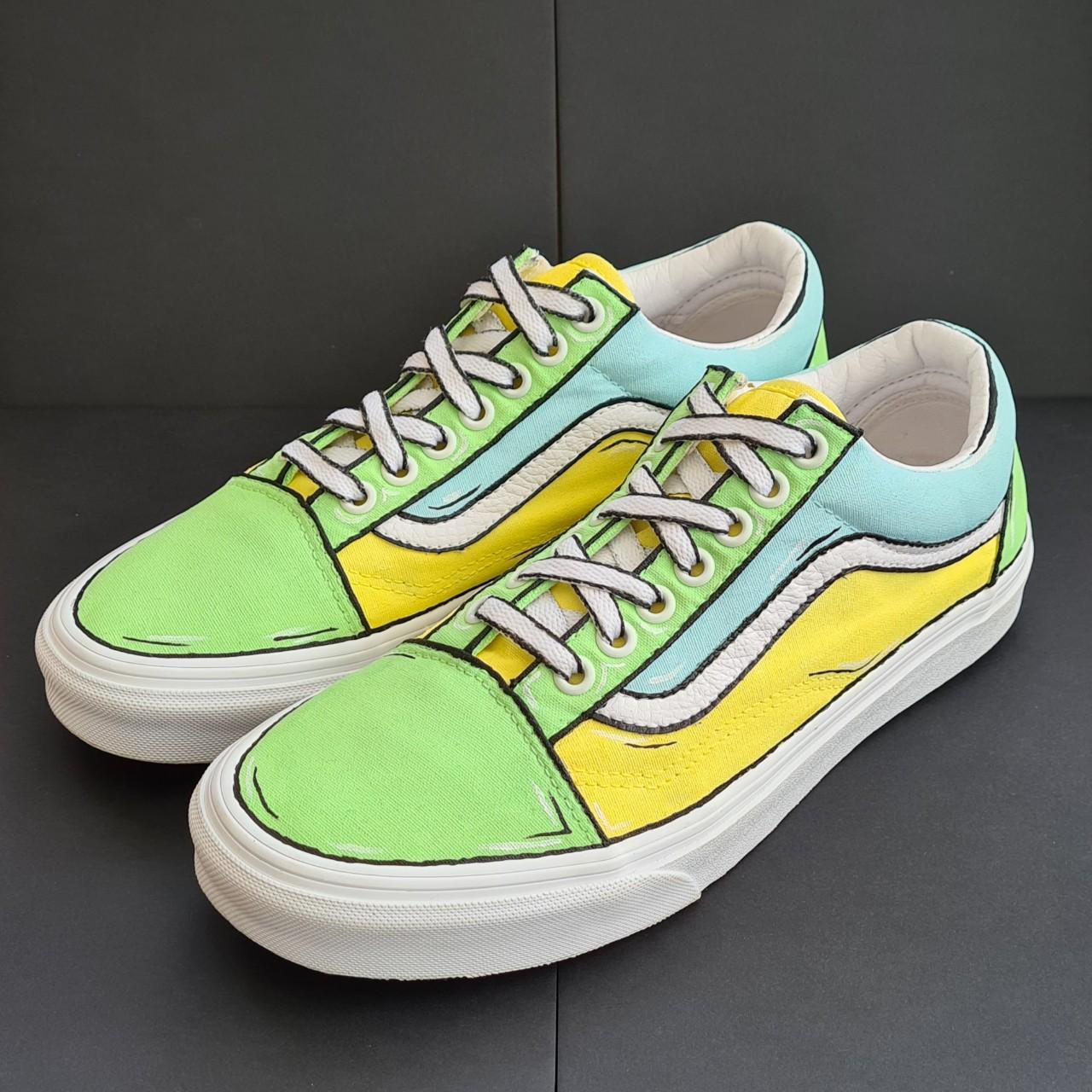 Custom pastel outlet vans