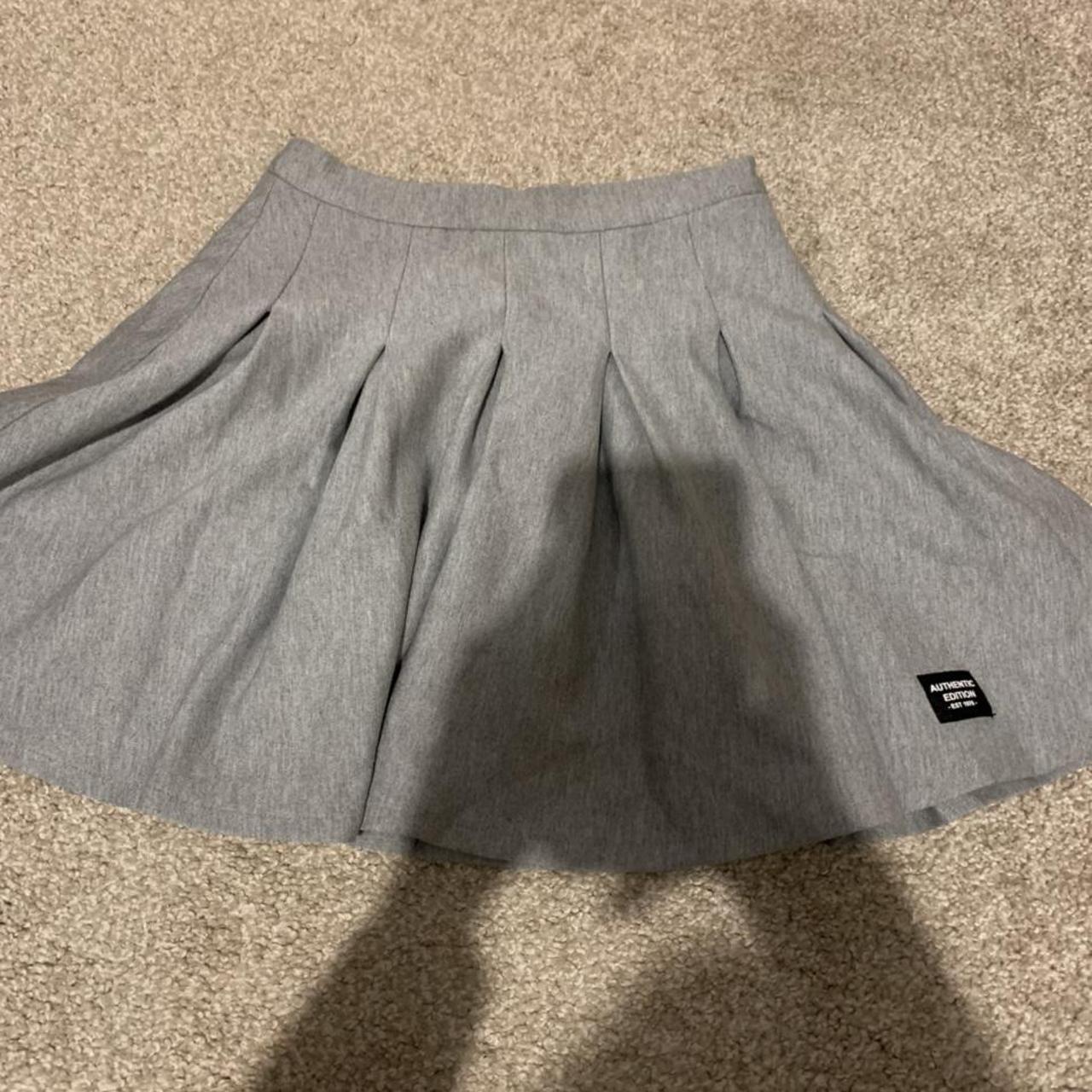 Product Image 1 - grey tennis skirt - zara
