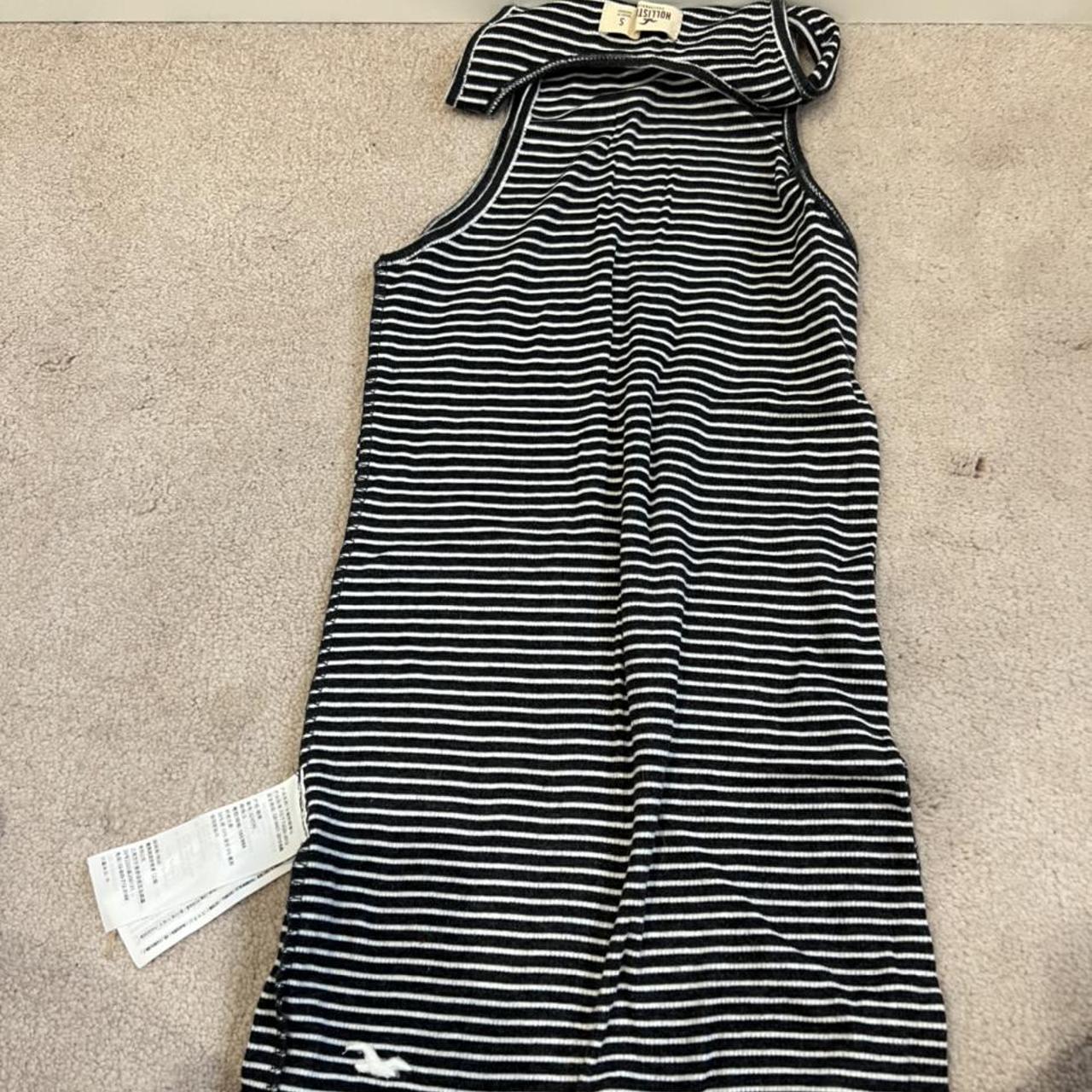 Hollister Stripe Vest Long Body... Depop