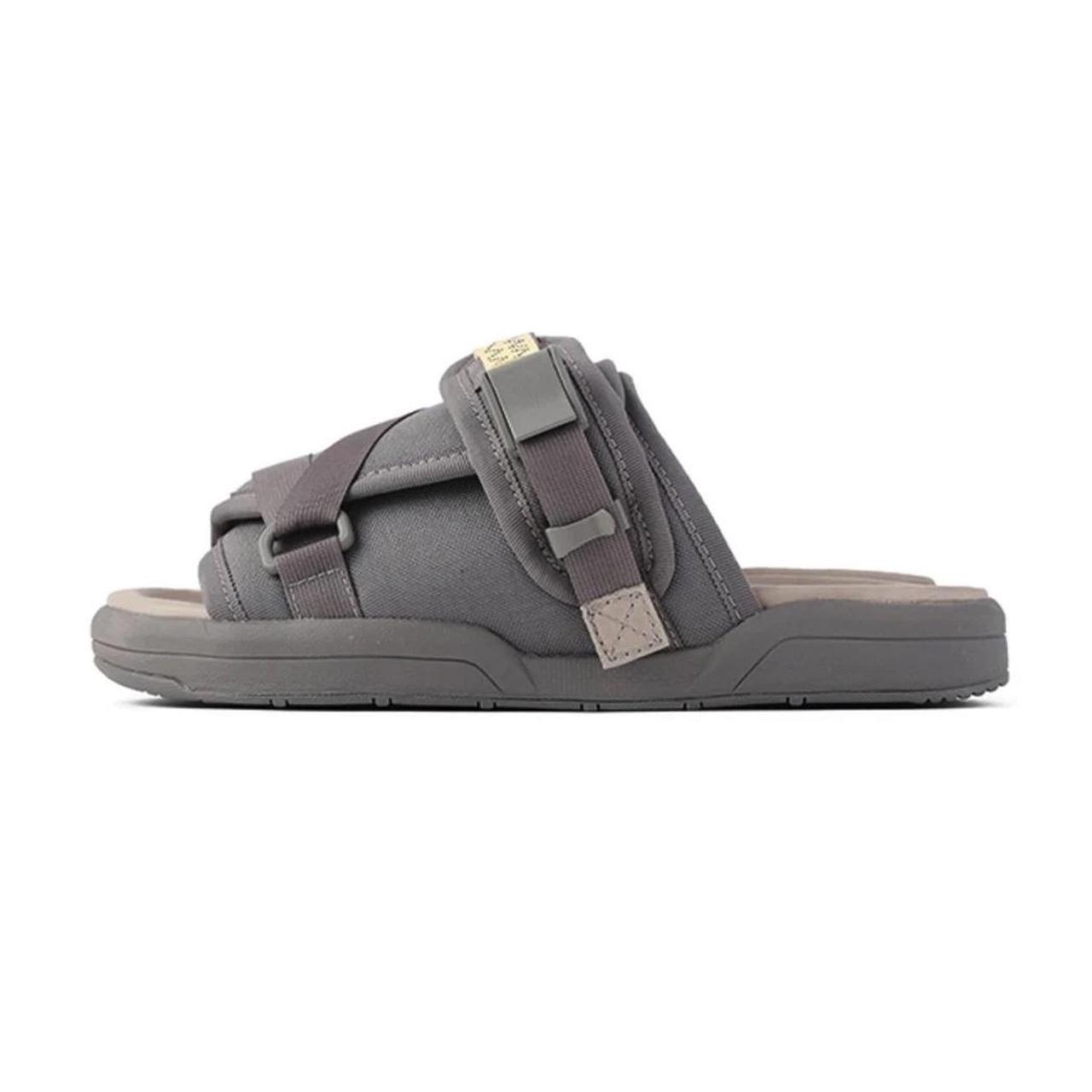 Visvim Christo sandals in grey, Size XS (size 6-7