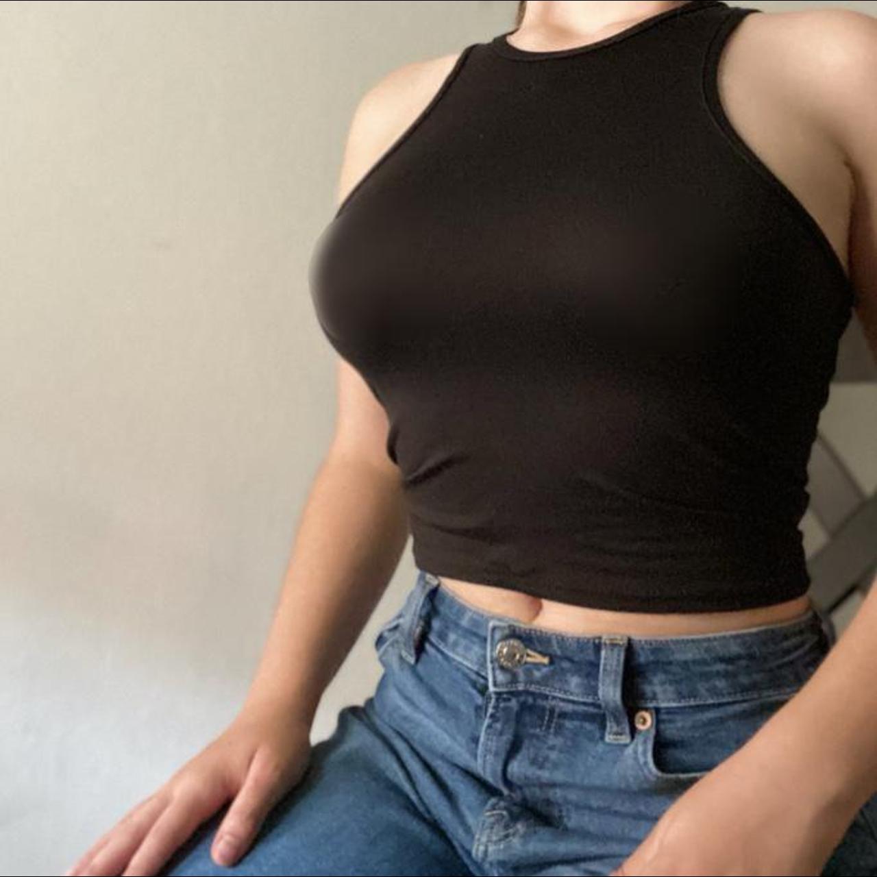 Product Image 2 - ❀cute black crop top
❀no flaws