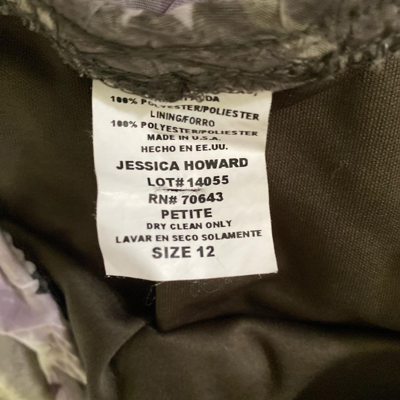 Jessica Howard Women's Green and Purple Skirt (2)