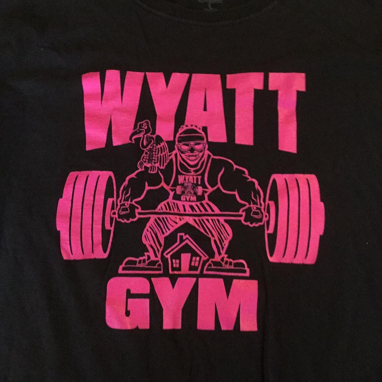Wyatt Gym T Shirt#N##N#WWE#N#Size large#N#100% cotton #N#Great... - Depop