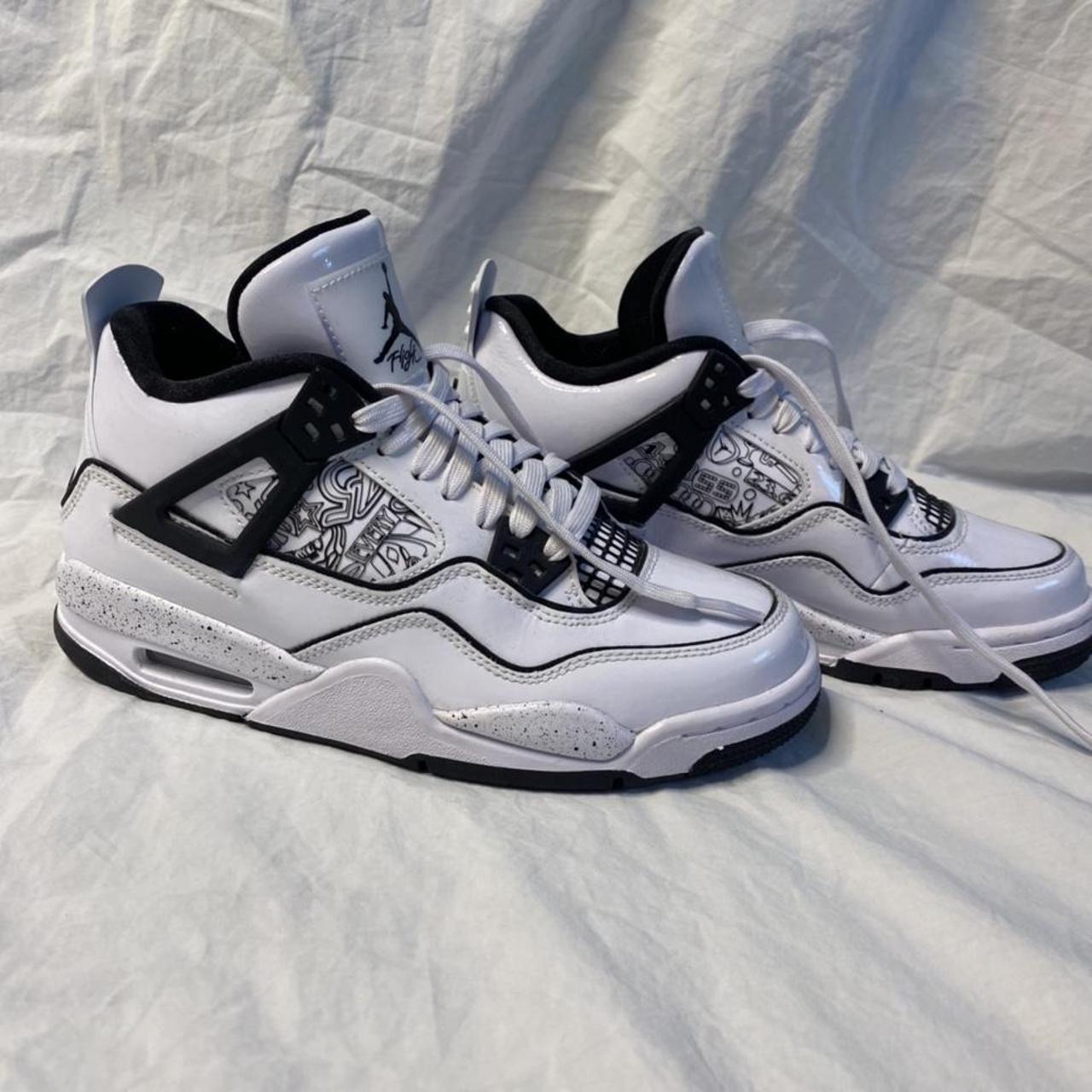 Sneakers Nike Air Jordan 4 retro white demisezon male  AliExpress