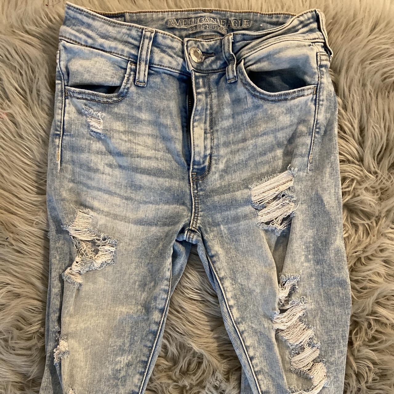 American Eagle Ripped Jeans. Skinny. Original price - Depop