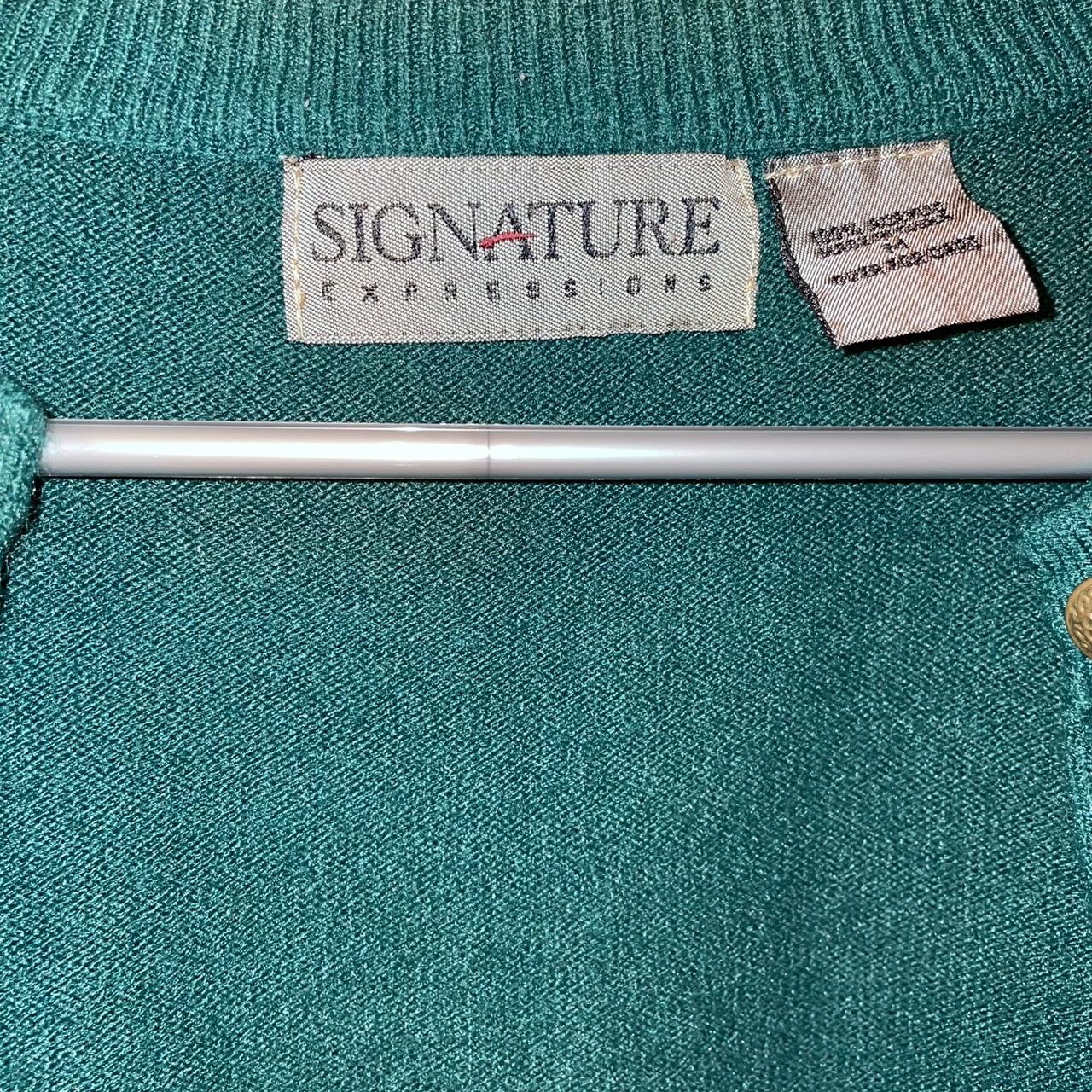 Vintage forest green cardigan! 🌱 women’s size M... - Depop
