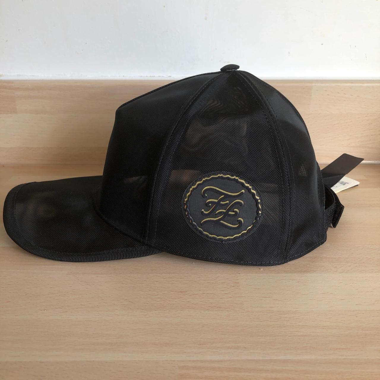 Black fendi cap best sale