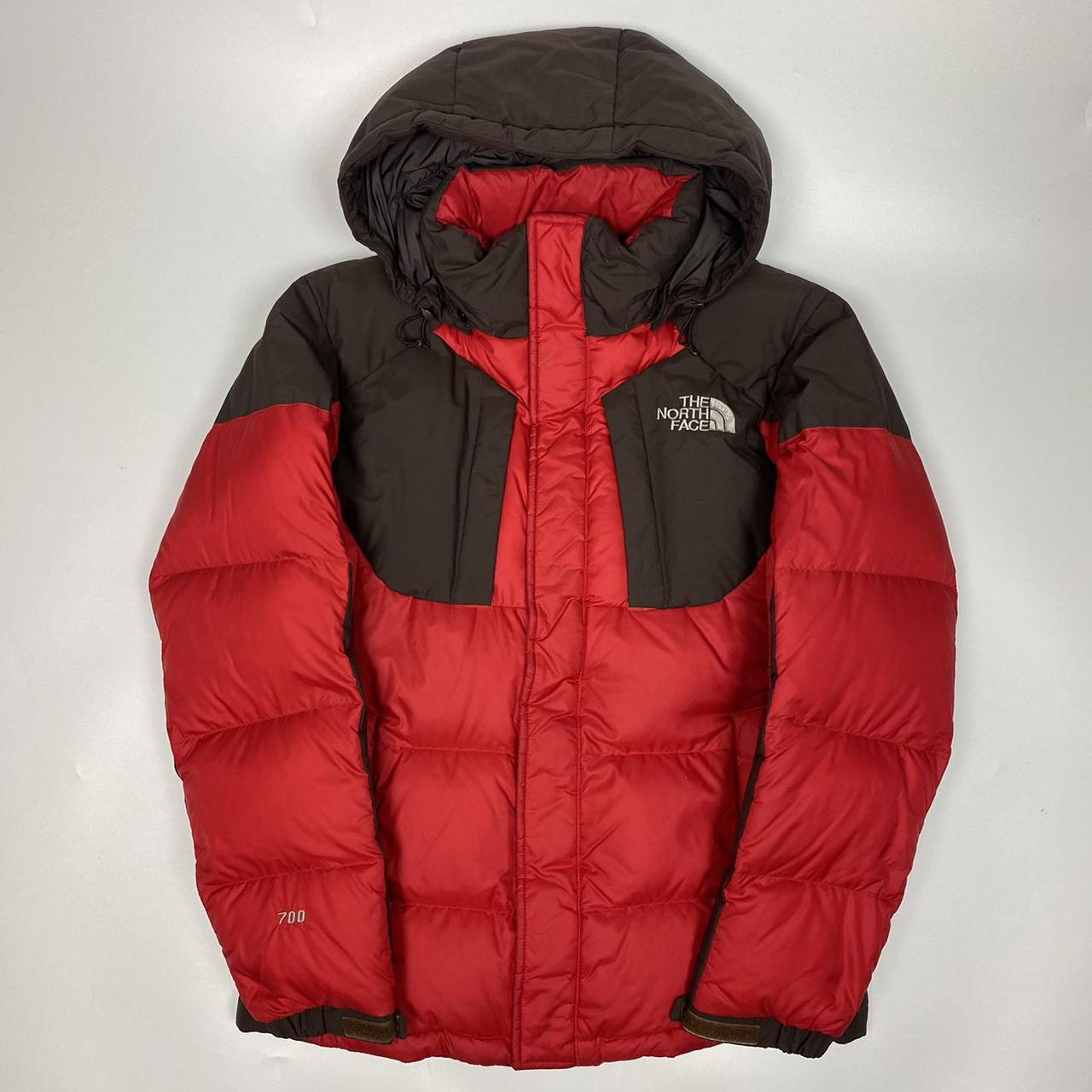 north face 700 red and black